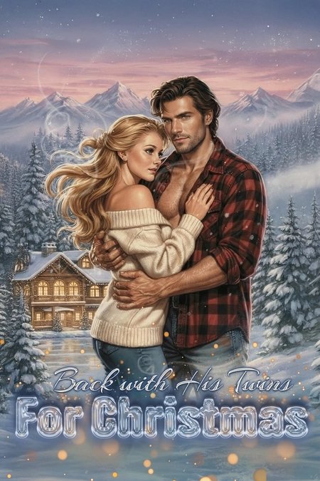 Cover of Back with His Twins for Christmas