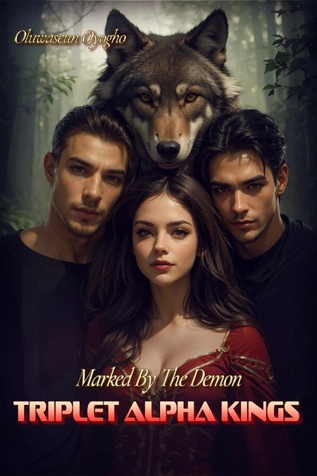 Cover of Marked By The Demon Triplet Alpha Kings